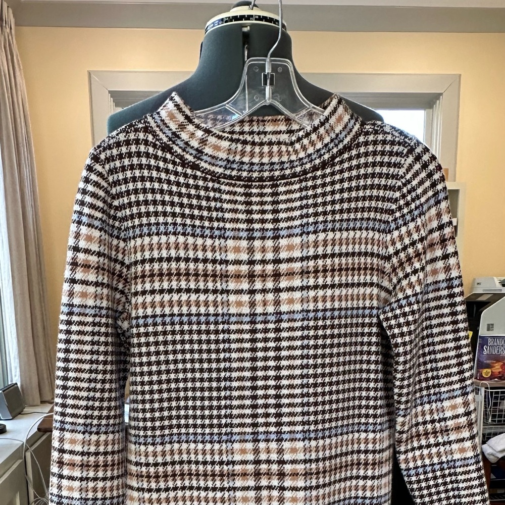 Ann Taylor Elegant Houndstooth Dress
